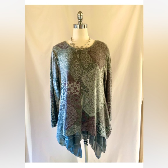 🌱Brand New Luxury Part Mohair Top - Picture 1 of 7